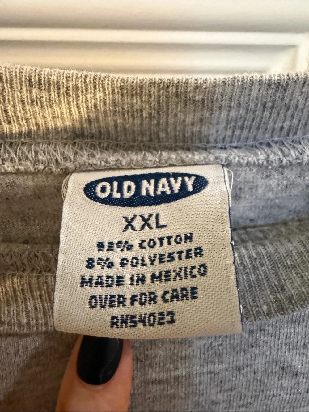 Old Navy Clothing Co. Oversized Gray Tee Blue Truck Graphic Kids XXL Trademark